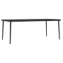 7-teiliges Garten-Essset in Grau und Schwarz von vidaXL, Gartensets - Ref: Foro24-3099411, Preis: 457,99 €, Rabatt: %