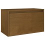 TV furniture 5 pieces solid honey brown pine wood by vidaXL, TV Furniture - Ref: Foro24-3100272, Price: 161,63 €, Discount: %