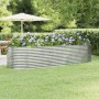 Steel powder-coated silver planter bed 322x100x68 cm by vidaXL, Pots and planters - Ref: Foro24-319072, Price: 139,99 €, Disc...