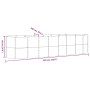 Steel powder-coated silver planter bed 322x100x68 cm by vidaXL, Pots and planters - Ref: Foro24-319072, Price: 139,99 €, Disc...