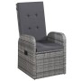 3-piece garden dining set with gray cushions by vidaXL, Garden sets - Ref: Foro24-3099473, Price: 478,99 €, Discount: %