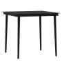 Juego de comedor de jardín 3 piezas con cojines negro de vidaXL, Conjuntos de jardín - Ref: Foro24-3099541, Precio: 372,37 €,...