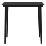 Juego de comedor de jardín 3 piezas con cojines negro de vidaXL, Conjuntos de jardín - Ref: Foro24-3099541, Precio: 372,37 €,...