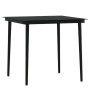 Juego de comedor de jardín 5 piezas con cojines negro de vidaXL, Conjuntos de jardín - Ref: Foro24-3099542, Precio: 579,99 €,...