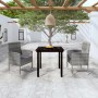 Anthracite gray 3-piece garden dining set by vidaXL, Garden sets - Ref: Foro24-3099607, Price: 161,99 €, Discount: %