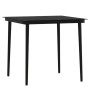 Juego de comedor de jardín 3 piezas con cojines negro de vidaXL, Conjuntos de jardín - Ref: Foro24-3099517, Precio: 283,15 €,...