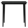 Juego de comedor de jardín 3 piezas con cojines negro de vidaXL, Conjuntos de jardín - Ref: Foro24-3099517, Precio: 283,15 €,...