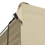 Carpa pleglable con 3 paredes crema 3x4,5 m de vidaXL, Carpas y cenadores - Ref: Foro24-44972, Precio: 177,40 €, Descuento: %