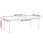 Garten-Esszimmer-Set 7-teilig grau von vidaXL, Gartensets - Ref: Foro24-3099599, Preis: 481,18 €, Rabatt: %