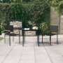 Garden dining set 3 pieces black by vidaXL, Garden sets - Ref: Foro24-3099419, Price: 196,50 €, Discount: %