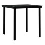 Garten Esstischgarnitur 5 Stück mit grauen Kissen von vidaXL, Gartensets - Ref: Foro24-3099474, Preis: 683,88 €, Rabatt: %