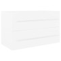 Mueble con lavabo aglomerado blanco de vidaXL, Tocadores de baño - Ref: Foro24-3099050, Precio: 210,82 €, Descuento: %