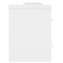 Mueble con lavabo aglomerado blanco de vidaXL, Tocadores de baño - Ref: Foro24-3099050, Precio: 210,82 €, Descuento: %