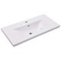 Mueble con lavabo aglomerado blanco de vidaXL, Tocadores de baño - Ref: Foro24-3099050, Precio: 210,82 €, Descuento: %