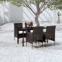 5-piece garden dining set with black cushions by vidaXL, Garden sets - Ref: Foro24-3099283, Price: 336,32 €, Discount: %