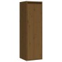 TV furniture 3 pieces solid honey brown pine wood by vidaXL, TV Furniture - Ref: Foro24-3100162, Price: 141,38 €, Discount: %