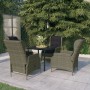 5-piece garden dining set with brown cushions by vidaXL, Garden sets - Ref: Foro24-3099650, Price: 1,00 €, Discount: %