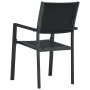 Garten Esstischgarnitur 9 Stück schwarz von vidaXL, Gartensets - Ref: Foro24-3099268, Preis: 621,99 €, Rabatt: %