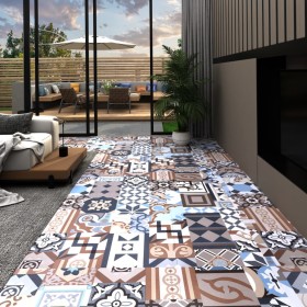 Single-color printed self-adhesive PVC floor plank 5.11 m² by vidaXL, Floors and carpets - Ref: Foro24-146612, Price: 70,28 €...