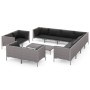 Gartensofas 12 Stück dunkelgraue synthetische Rattankissen von vidaXL, Gartensets - Ref: Foro24-3099903, Preis: 1,00 €, Rabat...