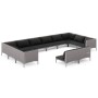 Gartensofa 12 Stück dunkelgraue synthetische Rattankissen von vidaXL, Gartensets - Ref: Foro24-3099946, Preis: 1,00 €, Rabatt: %