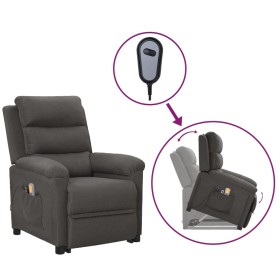 Dark gray fabric lifting massage chair by vidaXL, Electric massage chairs - Ref: Foro24-3098270, Price: 366,99 €, Discount: %