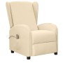 Sillón de masaje elevable tela color crema de vidaXL, Sillones de masaje eléctricos - Ref: Foro24-3098240, Precio: 252,59 €, ...