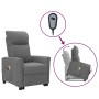 Liftable massage chair light gray fabric by vidaXL, Electric massage chairs - Ref: Foro24-3098183, Price: 327,44 €, Discount: %