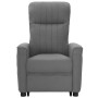 Liftable massage chair light gray fabric by vidaXL, Electric massage chairs - Ref: Foro24-3098183, Price: 327,44 €, Discount: %