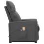 Sillón de masaje elevable tela gris oscuro de vidaXL, Sillones de masaje eléctricos - Ref: Foro24-3098184, Precio: 327,44 €, ...