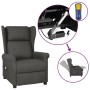 Electric massage wing chair dark gray fabric by vidaXL, Electric massage chairs - Ref: Foro24-3098332, Price: 282,67 €, Disco...