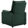 Sillón de masaje eléctrico tela verde oscuro de vidaXL, Sillones de masaje eléctricos - Ref: Foro24-3098436, Precio: 292,03 €...