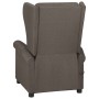 Brown fabric electric massage wing chair by vidaXL, Electric massage chairs - Ref: Foro24-3098335, Price: 288,75 €, Discount: %