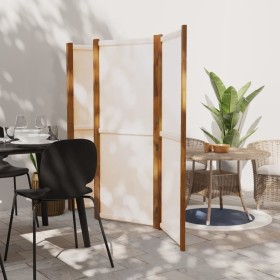 Divider screen with 5 cream white panels 350x180 cm by vidaXL, Room dividers - Ref: Foro24-319185, Price: 154,69 €, Discount: %