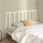 Solid white pine wood bed headboard 166x4x100 cm by vidaXL, Headboards and footboards - Ref: Foro24-817701, Price: 33,54 €, D...