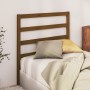 Honey brown solid pine wood bed headboard 81x4x100 cm by vidaXL, Headboards and footboards - Ref: Foro24-817618, Price: 19,99...