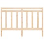 Cabecero de cama madera maciza de pino 126x4x100 cm de vidaXL, Cabeceros y pies de cama - Ref: Foro24-817780, Precio: 36,99 €...