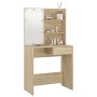 Dresser with LED lights in Sonoma oak color, 74.5x40x141 cm by vidaXL, bathroom vanities - Ref: Foro24-808804, Price: 107,15 ...