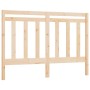 Solid pine wood bed headboard 146x4x100 cm by vidaXL, Headboards and footboards - Ref: Foro24-817790, Price: 33,47 €, Discoun...