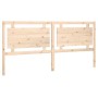 Solid pine wood bed headboard 205.5x4x100 cm by vidaXL, Headboards and footboards - Ref: Foro24-817960, Price: 78,47 €, Disco...