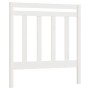 Solid white pine wood bed headboard 96x4x100 cm by vidaXL, Headboards and footboards - Ref: Foro24-817771, Price: 34,36 €, Di...