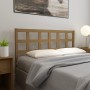 Honey brown pine solid wood bed headboard 145.5x4x100 cm by vidaXL, Headboards and footboards - Ref: Foro24-817893, Price: 32...