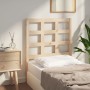 Solid pine wood bed headboard 80.5x4x100 cm by vidaXL, Headboards and footboards - Ref: Foro24-817865, Price: 30,99 €, Discou...