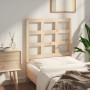 Solid pine wood bed headboard 80.5x4x100 cm by vidaXL, Headboards and footboards - Ref: Foro24-817865, Price: 30,99 €, Discou...