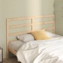 Solid pine wood bed headboard 156x4x100 cm by vidaXL, Headboards and footboards - Ref: Foro24-817645, Price: 32,99 €, Discoun...