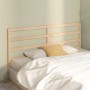 Cabecero de cama madera maciza de pino 206x4x100 cm de vidaXL, Cabeceros y pies de cama - Ref: Foro24-817660, Precio: 38,37 €...