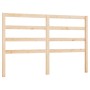 Cabecero de cama madera maciza de pino 126x4x100 cm de vidaXL, Cabeceros y pies de cama - Ref: Foro24-817630, Precio: 27,99 €...