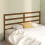 Honey brown solid pine wood bed headboard 206x4x100 cm by vidaXL, Headboards and footboards - Ref: Foro24-817663, Price: 31,2...