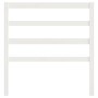 Solid white pine wood bed headboard 81x4x100 cm by vidaXL, Headboards and footboards - Ref: Foro24-817616, Price: 30,79 €, Di...