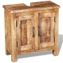 Mueble de baño con espejo de madera maciza de mango de vidaXL, Muebles de baño - Ref: Foro24-243462, Precio: 316,78 €, Descue...